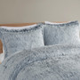 Malea Shaggy Faux Fur Comforter Mini Set - Twin/Twin Xl ID10-2234