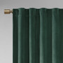 Colt Room Darkening Poly Velvet Rod Pocket/Back Tab Curtain Panel Pair 5DS40-0283