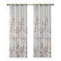 Cecily Burnout Printed Window Curtain Panel MP40-7911