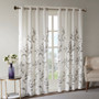 Cecily Burnout Printed Window Curtain Panel MP40-7909