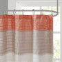 Faux Silk Shower Curtain - Coral MP70-2319