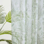 Yara Botanical Printed Texture Sheer Window Pair MP40-8104