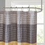 Faux Silk Shower Curtain - Yellow MP70-2489