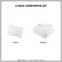 Lucy Clip Jacquard Comforter Set - King/Cal King ID10-2288