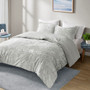 Mira Crushed Velvet Sherpa Reversible Comforter Set - Full/Queen ID10-2264