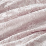 Mira Crushed Velvet Sherpa Reversible Comforter Set - King/Cal King ID10-2271