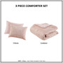 Naomi Metallic Print Faux Fur Comforter Set - Full/Queen ID10-2242