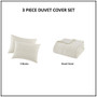 Wyatt 3 Piece Knitted Jersey Duvet Cover Set - Full/Queen UH12-2478