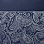 100% Polyester Jacquard Shower Curtain - Navy MP70-6459