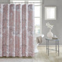 100% Cotton Printed Shower Curtain - Blush MP70-6885