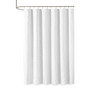 100% Polyester Shower Curtain - White MP70-6707
