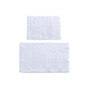 100% Cotton Solid Tufted Bath Rug Set - White MPS72-451