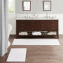 100% Cotton Tufted 3000Gsm Reversible Bath Rug - White MPS72-446