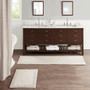 100% Cotton Tufted 3000Gsm Reversible Bath Rug - Mink MPS72-448