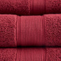 100% Cotton 8 Pcs Towel Set - Red MPS73-412