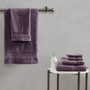 100% Cotton 6Pcs Towel Set - Purple MPS73-429