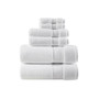 100% Cotton 6Pcs Towel Set - White MPS73-434