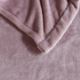 100% Polyester Knitted Solid Microlight To Solid Microlight Heated Blanket - Full BR54-0655