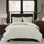 100% Polyester Back Printed Brushed Long Fur Comforter Set - King/Cal King MP10-4803