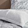 100% Polyester Marble Fur Comforter Set - King MP10-6571