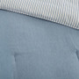 100% Polyester Microfiber Chambray Comforter Set - Twin/Twin XL MPE10-561