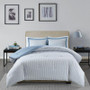 100% Polyester Microfiber Chambray Comforter Set - Full/Queen MPE10-562