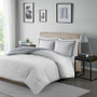 100% Polyester Microfiber Chambray Comforter Set - Full/Queen MPE10-565