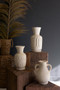 Set Of Three Paper Mache Vases (NCRC1039)