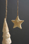 Set Of Three Paper Mache Christmas Ornaments - One Each (NHT1009)