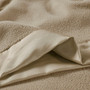 100% Polyester Knitted Micro Fleece Blanket W/ 2" Matte Satin Binding - Twin BL51-0524