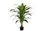 47" Tall Decorative Dracaena Artificial Plant - Black Pot (I 9542)