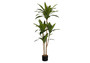 51" Tall Decorative Dracaena Artificial Plant - Black Pot (I 9543)
