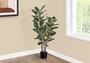 47" Tall Decorative Oak Artificial Plant - Black Pot (I 9544)