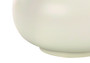 25"H Contemporary Cream Ceramic Table Lamp - Ivory/Cream Shade (I 9608)