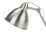17"H Modern Nickel Metal Table Lamp - Nickel Shade (Usb Port Included) (I 9659)