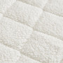 100% Polyester Knitted Sherpa Heated Mattress Pad - Queen WR55-1780