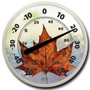 12-In Dial Thermometer (Maple Leaf) (BMD524BC)