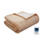 100% Polyester Solid Knitted Microlight Heated Blanket - Twin WR54-1747