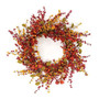 Bountiful Berries & Leaves Wreath 24" F51030