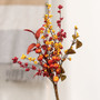 Bountiful Berries & Leaves Pick 15" F51034