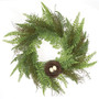 Mossy Fern & Birdnest Wreath FSR48730