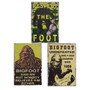 Bigfoot Tin Sign 3 Assorted (Pack Of 3) G20485