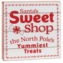 Santa's Sweet Shop Pallet Box Sign G37235