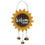 "Welcome Home" Sunflower & Bees Hanger G37616
