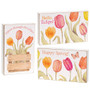 Happy Spring Tulip Box Sign 3 Assorted (Pack Of 3) G37801