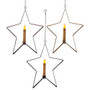 Large Whimsical Hanging Star 3 Assorted (Pack Of 3) G46214