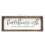 Farmhouse-Ish Framed Sign G71834