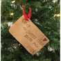 Santa Claus Letter Ornament From Cindy GCS38532