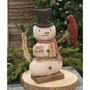 Mr. Chilly Stuffed Snowman On Base GCS38857