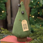 Stuffed Primitive "Merry Christmas" Tree On Base GCS38877